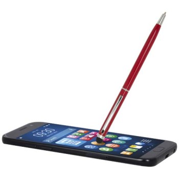 Penna a sfera in alluminio con stylus Ore (inchiostro blu)
