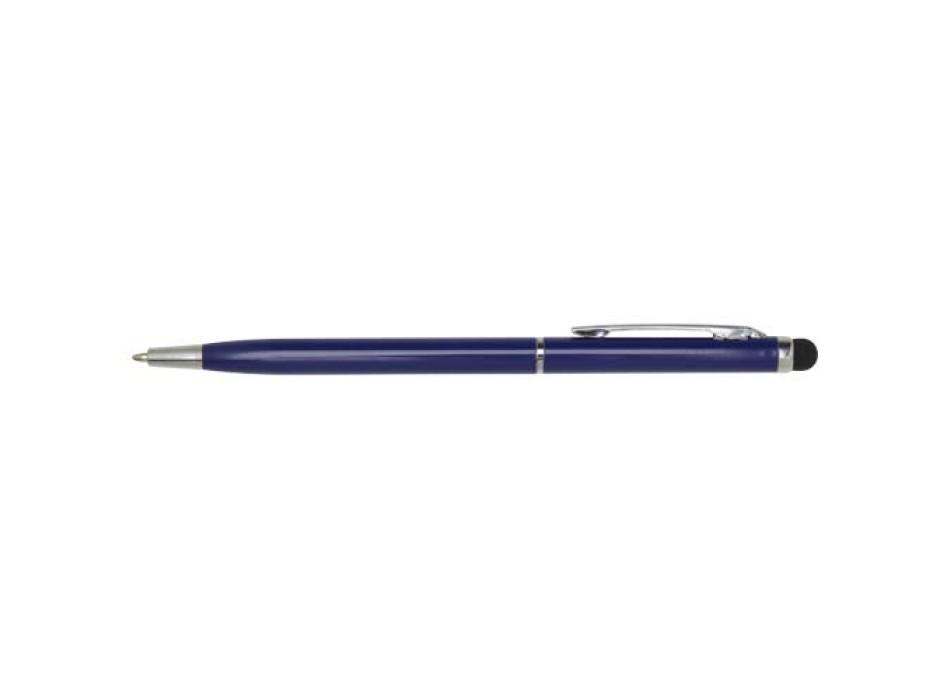 Penna a sfera in alluminio con stylus Ore (inchiostro blu)