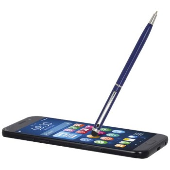 Penna a sfera in alluminio con stylus Ore (inchiostro blu)