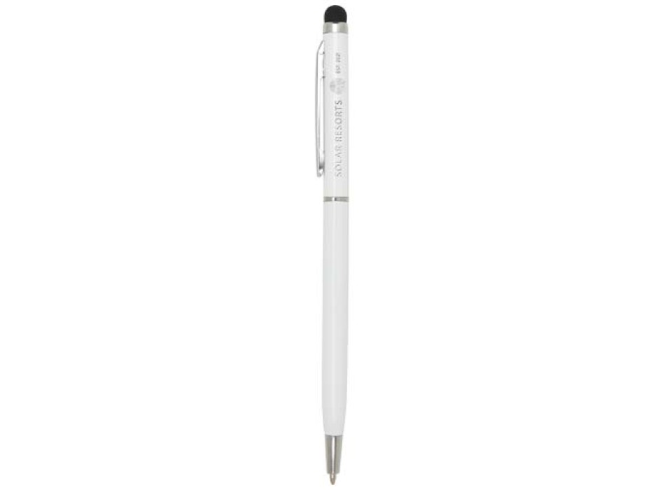 Penna a sfera in alluminio con stylus Ore (inchiostro blu)