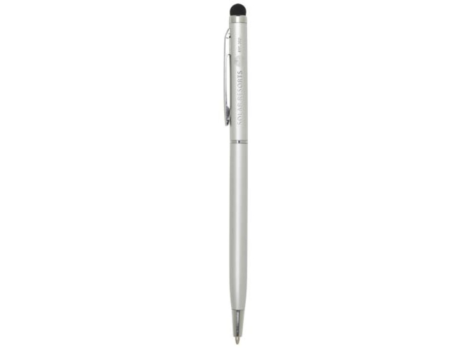 Penna a sfera in alluminio con stylus Ore (inchiostro blu)