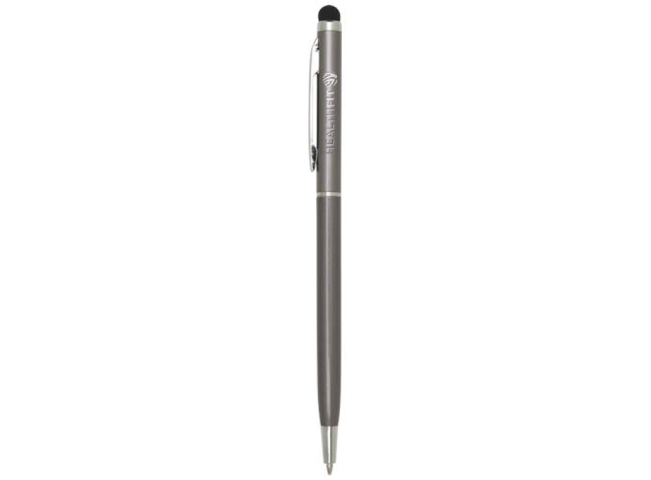 Penna a sfera in alluminio con stylus Ore (inchiostro blu)