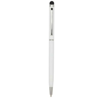 Penna a sfera in alluminio con stylus Ore (inchiostro blu)