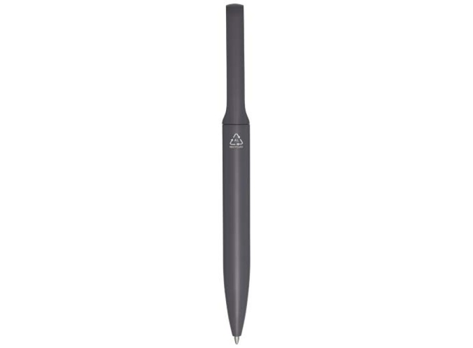 Penna a sfera in alluminio riciclato Blanca (inchiostro blu)