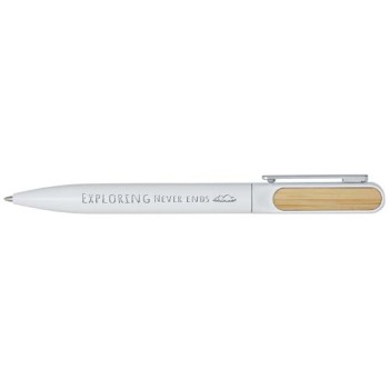Penna a sfera in alluminio riciclato Blanca (inchiostro blu)