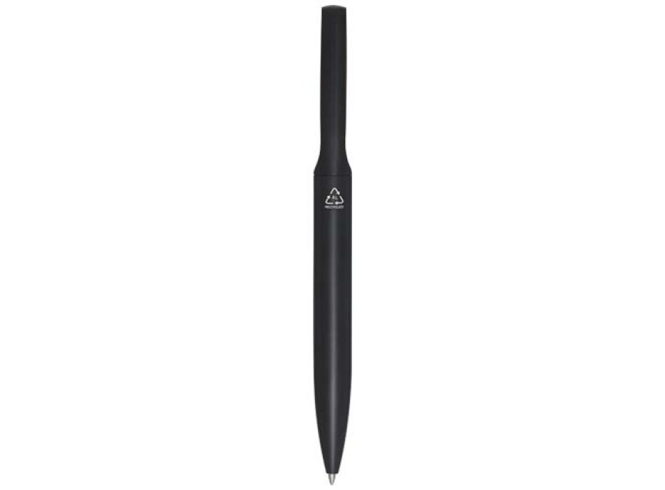 Penna a sfera in alluminio riciclato Blanca (inchiostro blu)