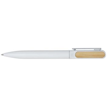Penna a sfera in alluminio riciclato Blanca (inchiostro blu)