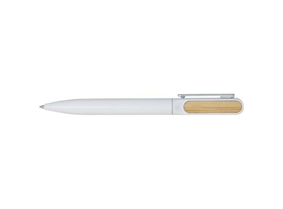 Penna a sfera in alluminio riciclato Blanca (inchiostro blu)