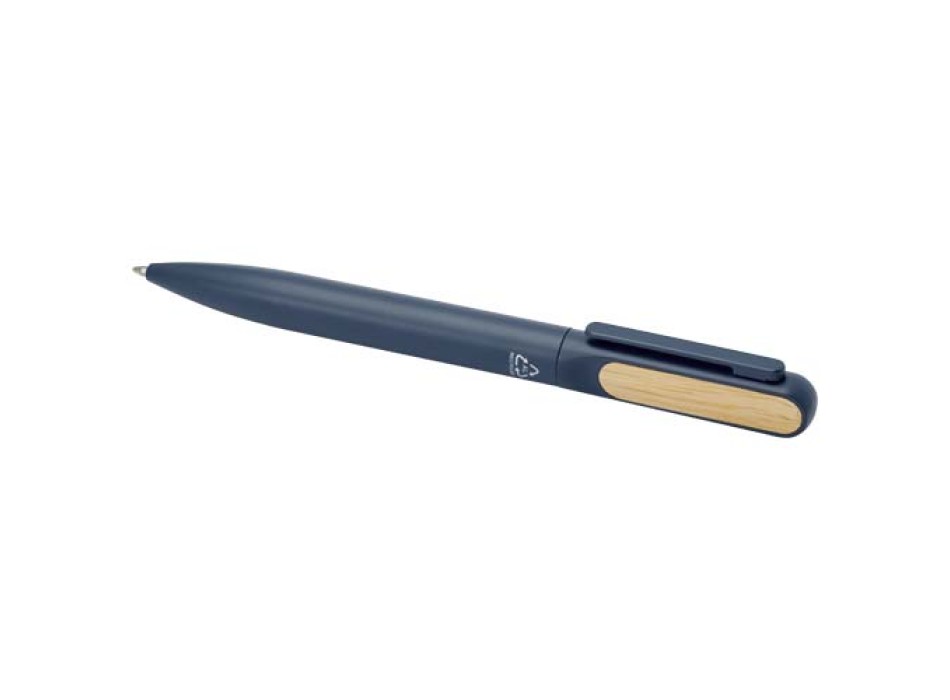 Penna a sfera in alluminio riciclato Blanca (inchiostro blu)