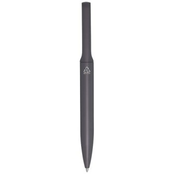 Penna a sfera in alluminio riciclato Blanca (inchiostro nero)
