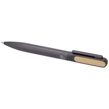 Penna a sfera in alluminio riciclato Blanca (inchiostro nero)