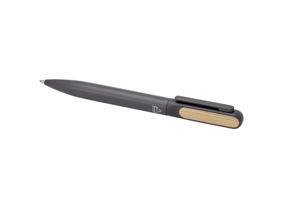 Penna a sfera in alluminio riciclato Blanca (inchiostro nero)