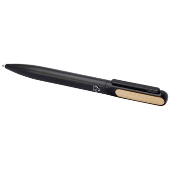Penna a sfera in alluminio riciclato Blanca (inchiostro nero)