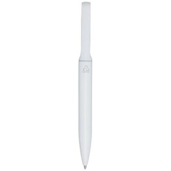 Penna a sfera in alluminio riciclato Blanca (inchiostro nero)