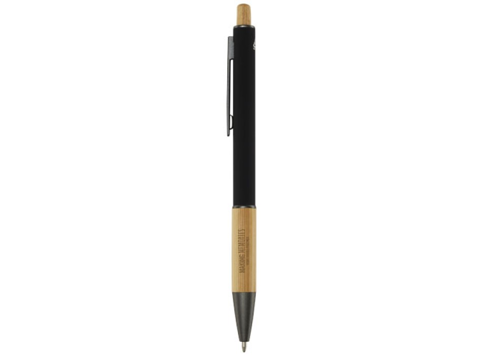 Penna a sfera in alluminio riciclato Darius (inchiostro blu)