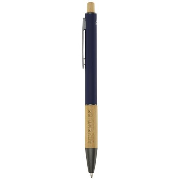 Penna a sfera in alluminio riciclato Darius (inchiostro blu)