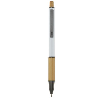 Penna a sfera in alluminio riciclato Darius (inchiostro blu)