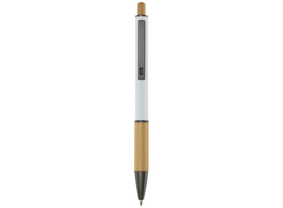 Penna a sfera in alluminio riciclato Darius (inchiostro blu)