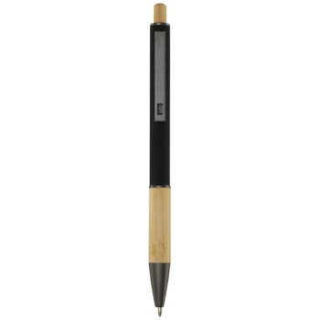 Penna a sfera in alluminio riciclato Darius (inchiostro nero)