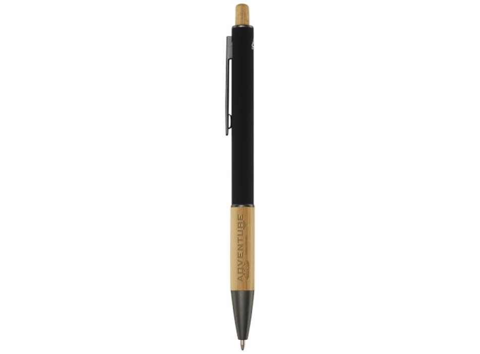 Penna a sfera in alluminio riciclato Darius (inchiostro nero)