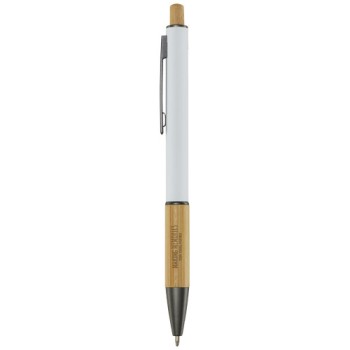Penna a sfera in alluminio riciclato Darius (inchiostro nero)