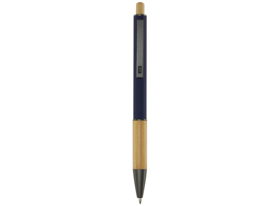 Penna a sfera in alluminio riciclato Darius (inchiostro nero)