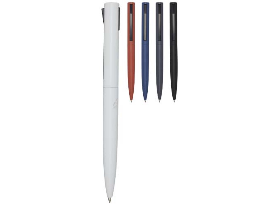 Penna a sfera in alluminio riciclato Juana (inchiostro blu)