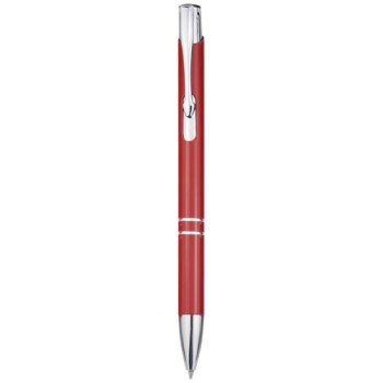 Penna a sfera in alluminio riciclato Moneta (inchiostro blu)