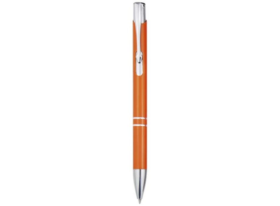 Penna a sfera in alluminio riciclato Moneta (inchiostro blu)