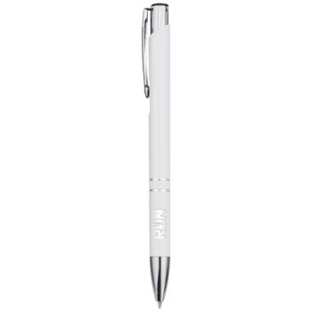 Penna a sfera in alluminio riciclato Moneta (inchiostro blu)