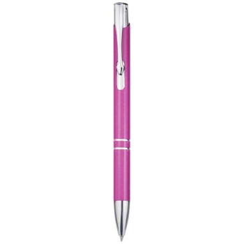 Penna a sfera in alluminio riciclato Moneta (inchiostro blu)