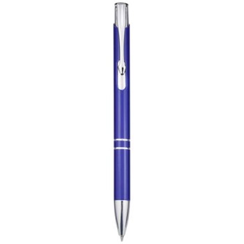 Penna a sfera in alluminio riciclato Moneta (inchiostro blu)