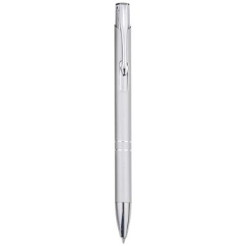 Penna a sfera in alluminio riciclato Moneta (inchiostro blu)