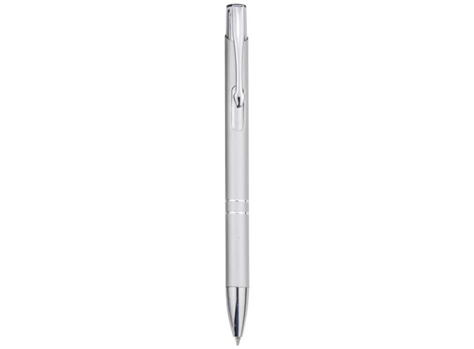 Penna a sfera in alluminio riciclato Moneta (inchiostro blu)