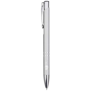 Penna a sfera in alluminio riciclato Moneta (inchiostro blu)