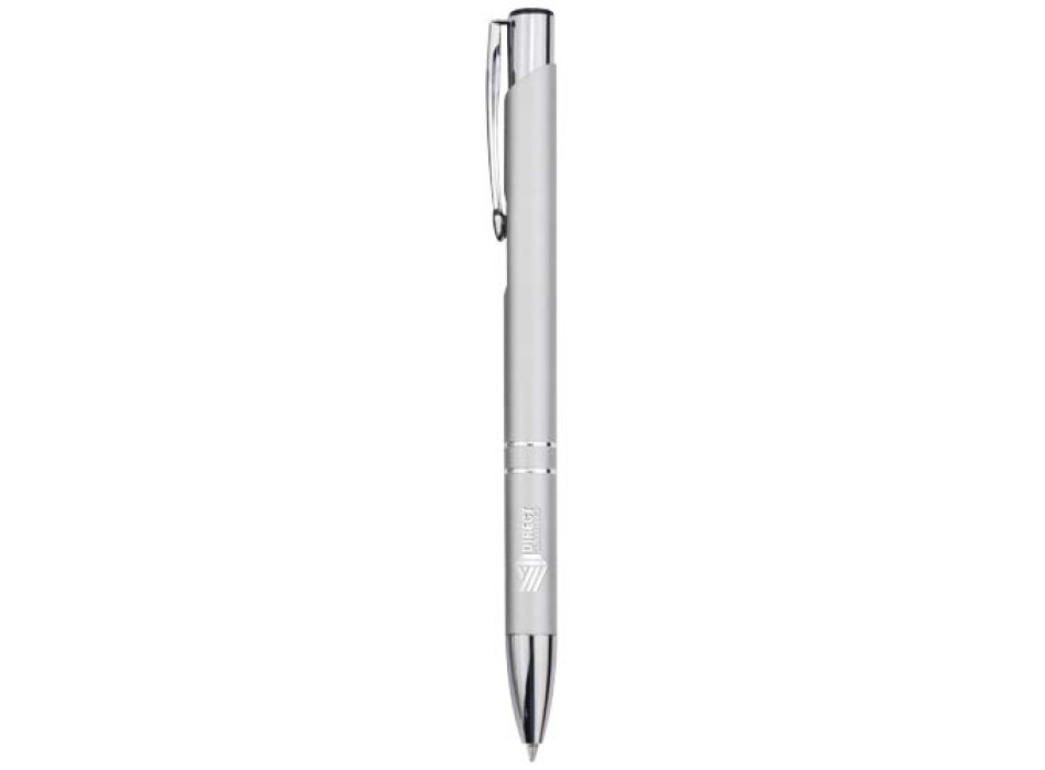 Penna a sfera in alluminio riciclato Moneta (inchiostro blu)