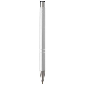 Penna a sfera in alluminio riciclato Moneta (inchiostro blu)