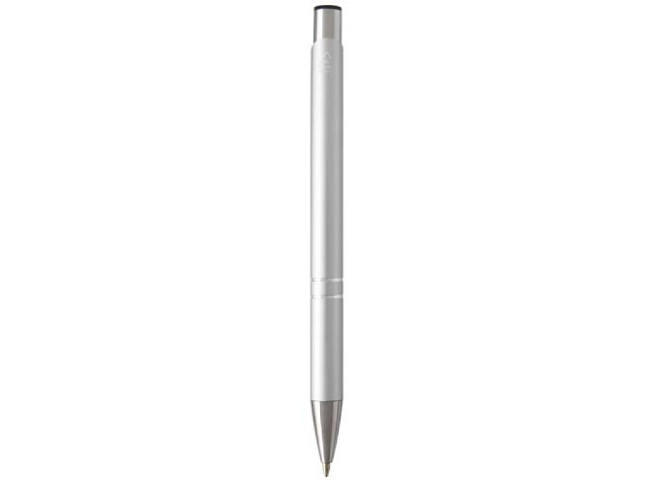 Penna a sfera in alluminio riciclato Moneta (inchiostro blu)