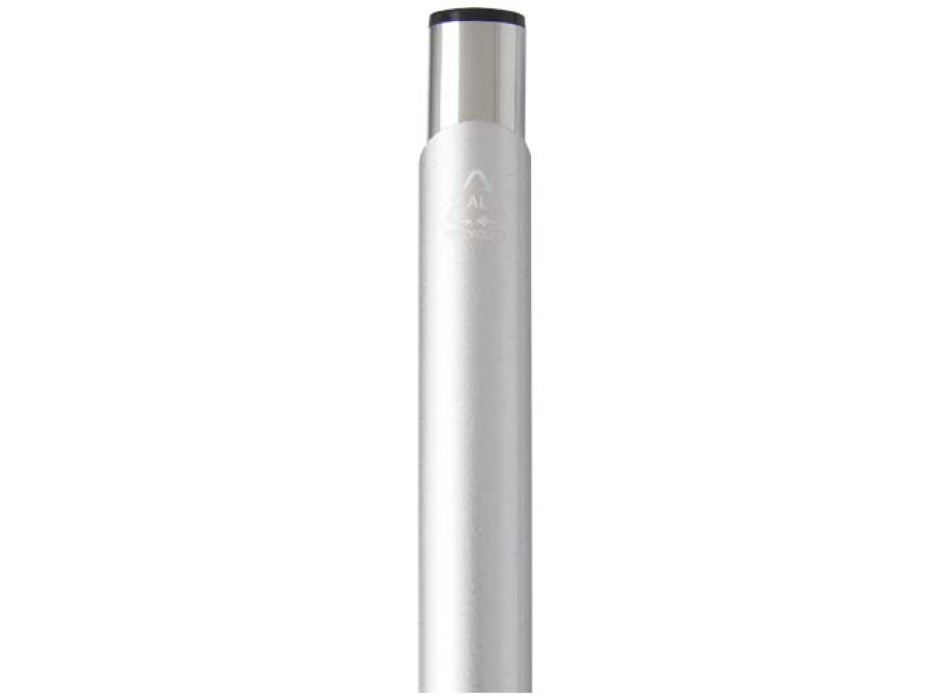 Penna a sfera in alluminio riciclato Moneta (inchiostro blu)