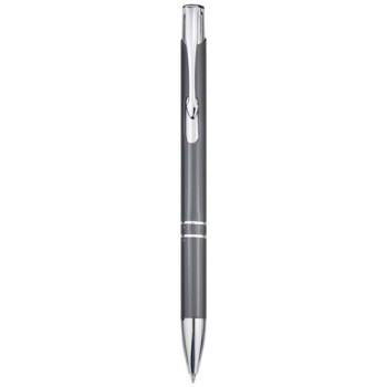 Penna a sfera in alluminio riciclato Moneta (inchiostro blu)