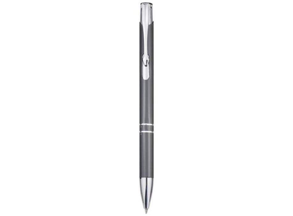 Penna a sfera in alluminio riciclato Moneta (inchiostro blu)