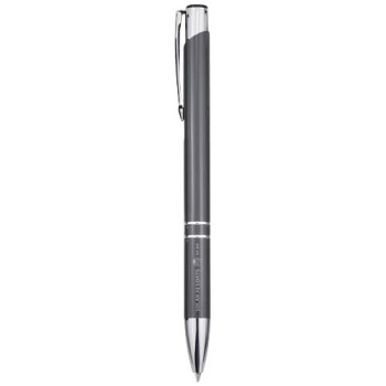 Penna a sfera in alluminio riciclato Moneta (inchiostro blu)
