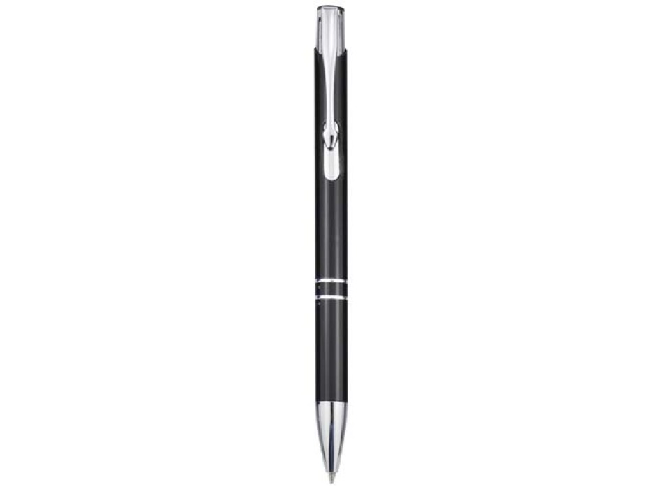 Penna a sfera in alluminio riciclato Moneta (inchiostro blu)