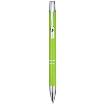 Penna a sfera in alluminio riciclato Moneta (inchiostro blu)