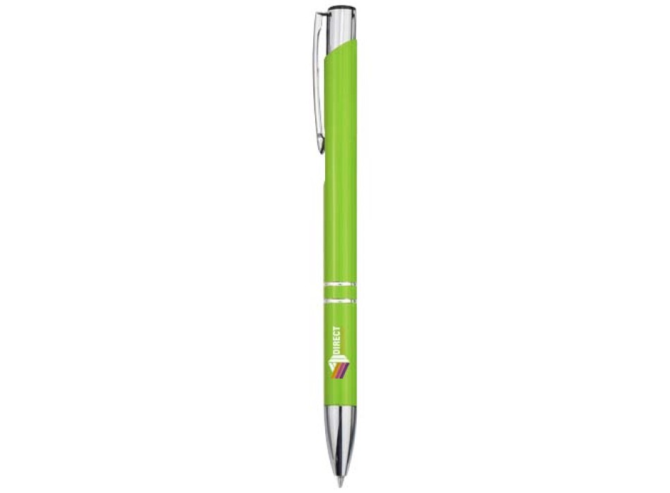 Penna a sfera in alluminio riciclato Moneta (inchiostro blu)