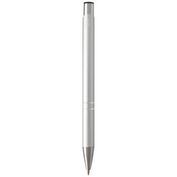Penna a sfera in alluminio riciclato Moneta (inchiostro nero)