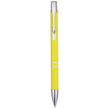 Penna a sfera in alluminio riciclato Moneta (inchiostro nero)