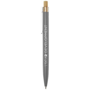 Penna a sfera in alluminio riciclato Nooshin (inchiostro blu)
