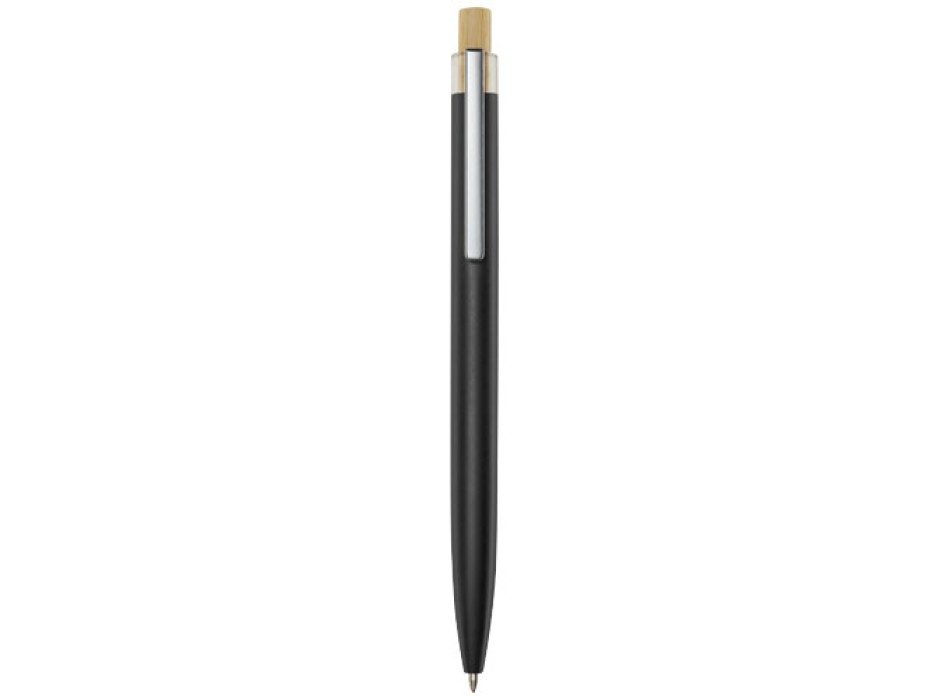 Penna a sfera in alluminio riciclato Nooshin (inchiostro blu)