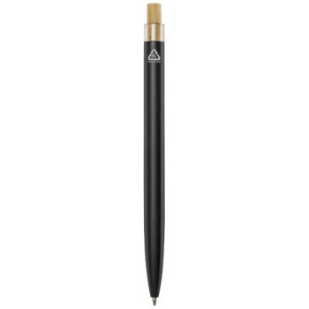 Penna a sfera in alluminio riciclato Nooshin (inchiostro blu)